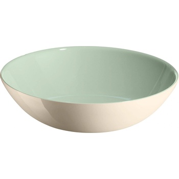 Emile henry (Франция) Керамична купа за салата emile henry salad bowl - Ø22.5 см - цвят мента и екрю (eh 3322-v7)
