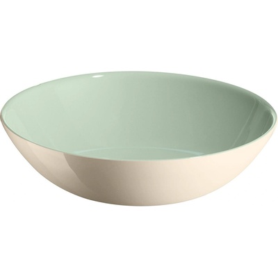 Emile henry (Франция) Керамична купа за салата emile henry salad bowl - Ø22.5 см - цвят мента и екрю (eh 3322-v7)