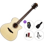 BromoGuitars BAA2CE Premium SET Natural Електро-акустична китара Джъмбо