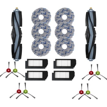 Mobilly Ecovacs X1 Omni a T10 kartáče a filtry a mopovací textilie 20 ks