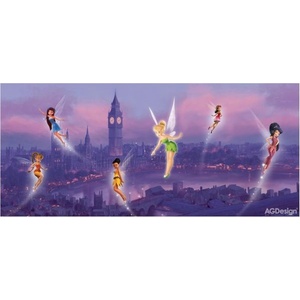  Детски фототапет Disney Феи в Лондон - 202х90см (15115-5306)