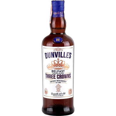 Dunvilles Three Crowns Sherry 43,5% 0,7 l (kartón)