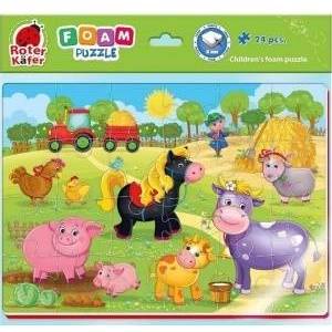 Roter Käfer Soft puzzle A4 Funny pictures Farm RK6020-05