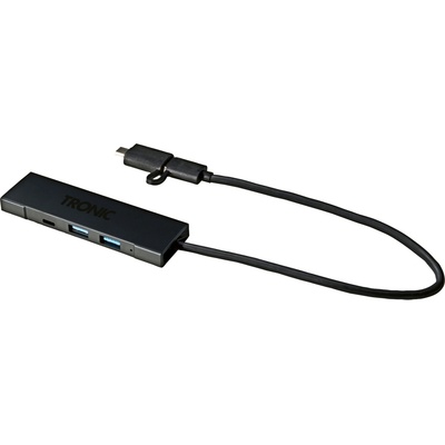 TRONIC USB rozbočovač / Rychlonabíječka (USB rozbočovač – 2x USB-A a 2x USB-C) – Sleviste.cz