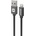 SWISSTEN Textile USB / Lightning 1, 2 m Цвят: черен