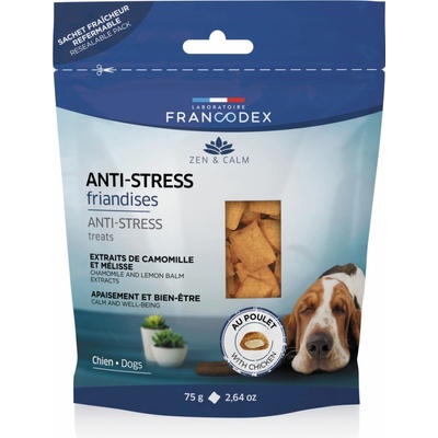 Francodex Pochoutka Anti-stress pes 75 g