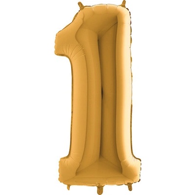 CORNiCO balón číslo 1 jednotka zlatá 100 cm