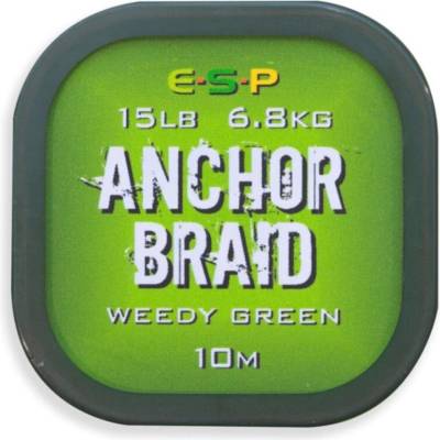 ESP šnúra Anchor Braid Weedy Green 10m 15lb