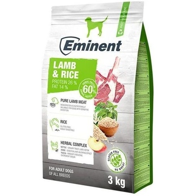 Eminent Lamb & Rice 26/14 3 kg