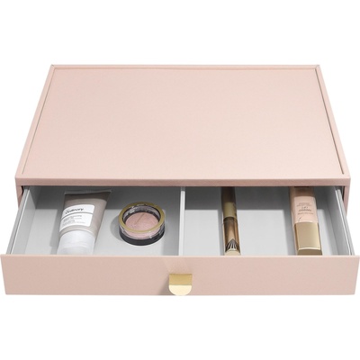 Stackers Органайзер за козметика Stackers с чекмедже с везни supersize розов (75781)