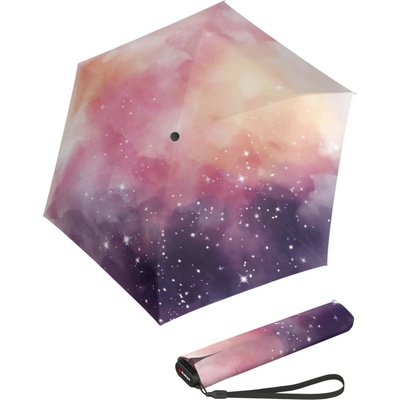 Knirps US.050 ultra light slim manual Cosmic lehký skládací plochý deštník