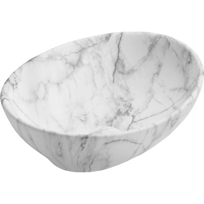 Mexen Elza надплотна мивка 40 x 33 см, бял камък - 21014094 (21014094)