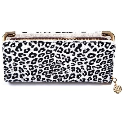 Peněženka dámská Banned Apparel White černá Leopard Wallet