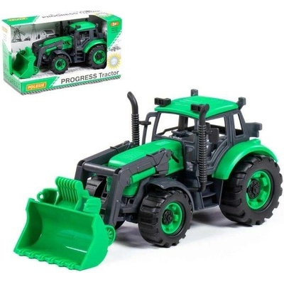 Wader Polesie Traktor nakladač Progress Zelená Inerciální