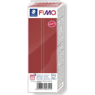 Fimo Soft Modelovacia hmota 454 g vianočná červená