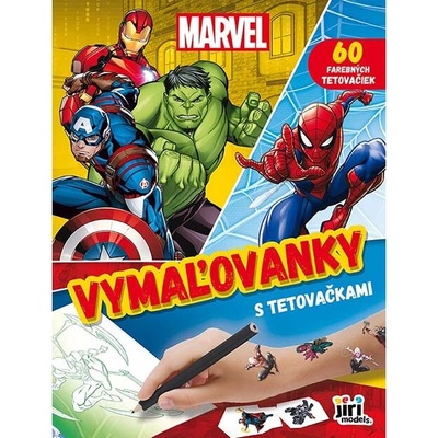 Jiri Models Maľovanky s tetovaním Marvel