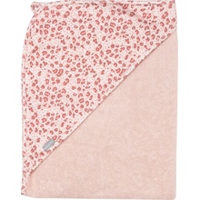 Bebe-Jou Ručník s kapucí froté Leopard Pink