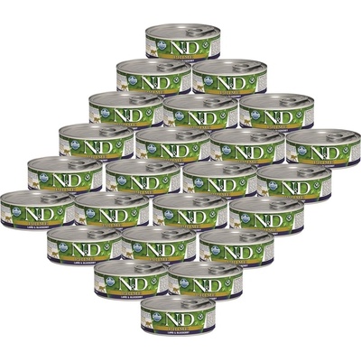 N&D Cat Prime Adult Lamb & Blueberry 24 x 70 g