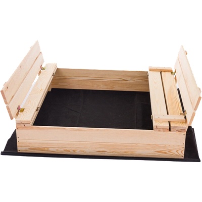 Bestent Пясъчник с пейки 120 см + покривало + агротекстил sun (ps120)