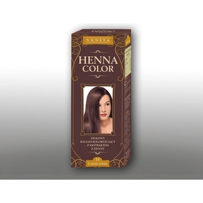 Henna Color 18 čierna Višňa 75 ml