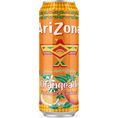 Arizona ovocný koktejl s příchutí pomeranče 0,65 l