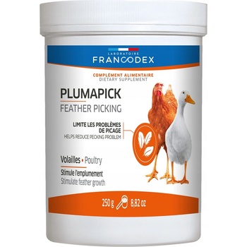 FRANCODEX Pluma-Pick Prípravok pre vyvážený rast peria hydiny 250 g
