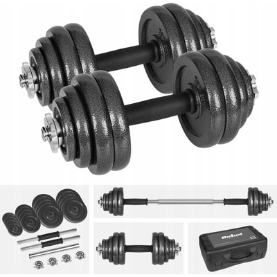 Rebel Železné nastavitelné činky 2 x 15 kg