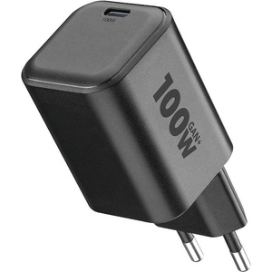 Cellularline Зарядно 220V PD GaN+ USB-C порт 100W 15279