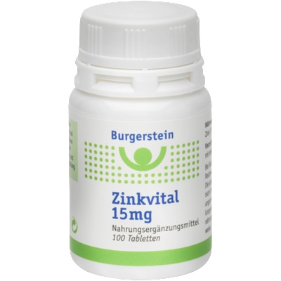Burgerstein ZinkVital 15 mg - 100 таблетки