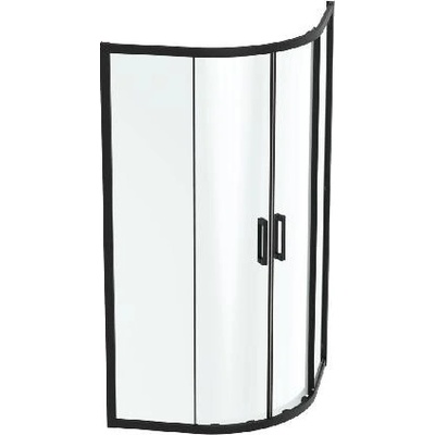Ideal Standard Connect 2 - Sprchový kout 100x100 cm, černá/čiré sklo K9252V3