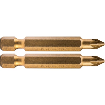 hrot křížový pozidriv sada 2 ks PZ 1 x 50 mm titan