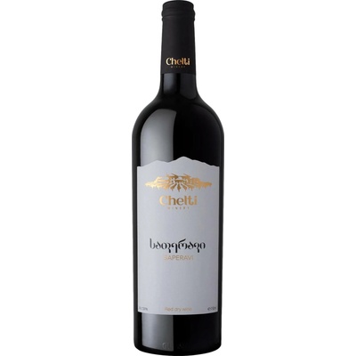 Chelti Saperavi 2022 Červené 13,5% 0,75 l (holá láhev)