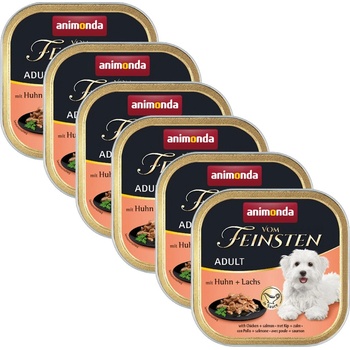 Animonda Vom Feinsten Adult - пиле и сьомга 6 x 150 г