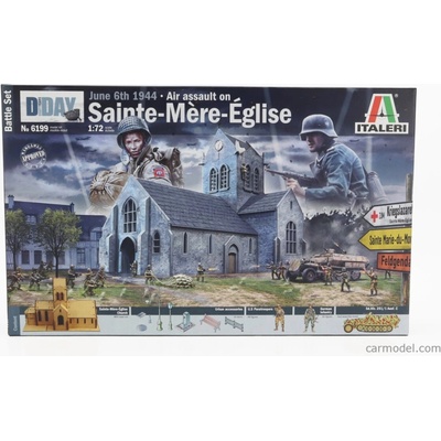 Italeri Príslušenstvo Vojnová bojová súprava Sainte Mere Eglise 1944 1:72 /