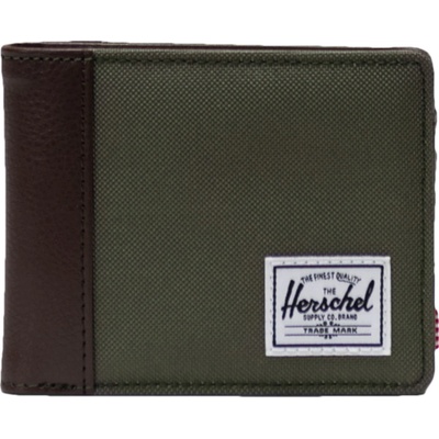 Herschel Hank Wallet Ivy Green/Chicory Coffee