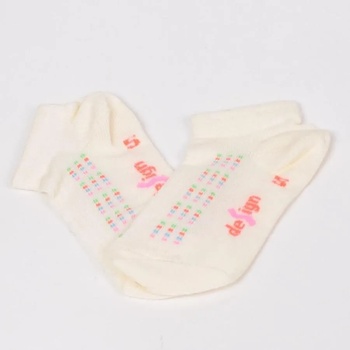 Image 1 of Детски терлици в цвят ванилия с цветни точици