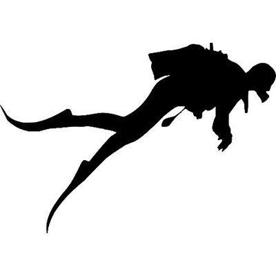 Artemiss Potápač plastová šablóna G 29 cm x 29 cm