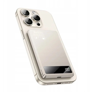 4kom. pl Yesido YP66 5000 mAh 20W Power Bank USB-C + MagSafe Arany