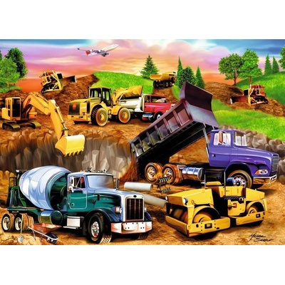 Ravensburger Na stavbě 60 dílků