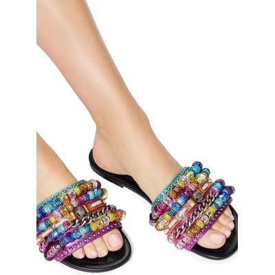 Kurt Geiger London чехли обувки с отворена пета дамски Southbank Beaded (4725469609)