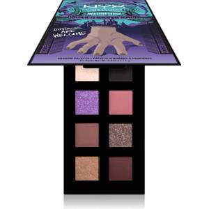 NYX Cosmetics Wednesday The Nevermore Academy Palette палитра сенки за очи 8 броя 8x1 гр