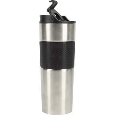 Bergner Termohrnček 460 ml nerez čierna