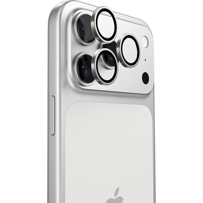TORRAS Протектор за камера за iPhone 17 Pro / 17 Pro Max - Lensguard - Torras - Сребрист
