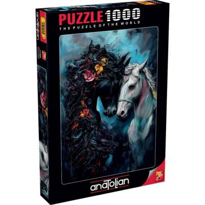 Anatolian Пъзел Anatolian от 1000 части - Черно и бяло (P1199)