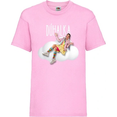Tričko Dúhalka Dúhalkin svet Baby Pink