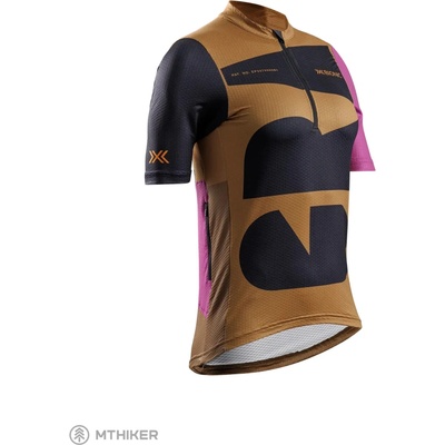 X-Bionic Corefusion Gravel dámsky dres multi color/peanut butter