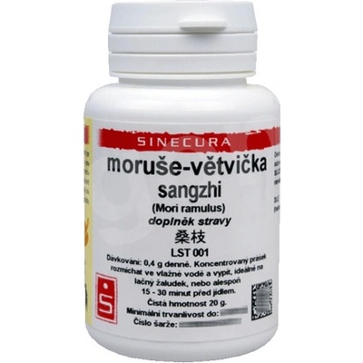 Sinecura Moruše větvička Sangzhi instantní prášek 20 g
