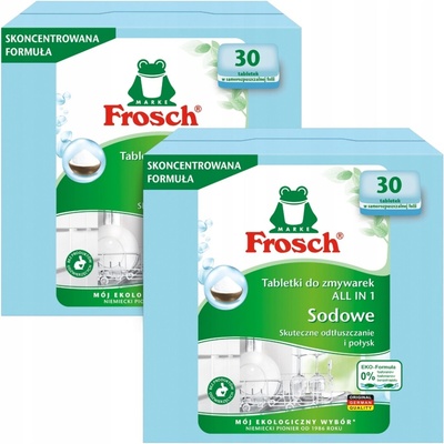 Frosch Se Sodou tablety do myčky nádobí All in 1 60 ks