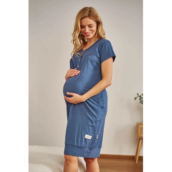 Nočná košeľa na dojčenie 4348 Maja Deep Blue