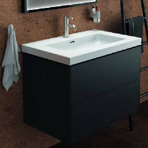Ideal Standard Стенен шкаф Ideal Standard Atelier Conca, 2 чекмеджета, цвят тъмен дъб, 80 см (T4574Y4)
